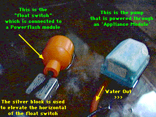 HVAC water detector